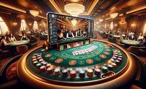 Roda roulette langsung dengan dealer profesional di studio live slot12